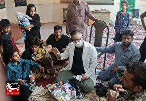 ویزیت رایگان ۶۰ نفر در ریگان