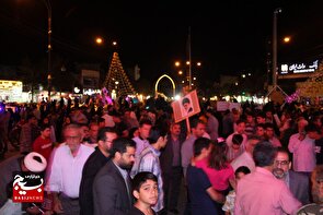 تجمع خودجوش امت انقلابی فریمان در محکومیت تجاوز آمریکای جنایتکار به میهن اسلامی