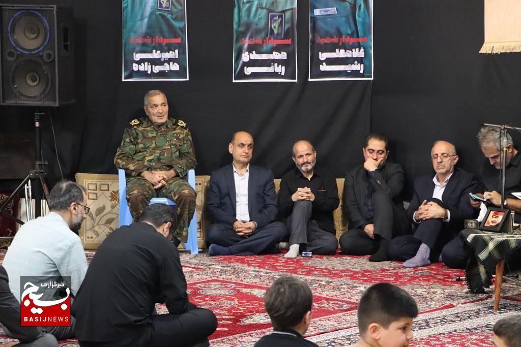 مراسم بزرگداشت شهدای اقتدار با محوریت شهیده پوراندخت سعادت‌نژاد در رشت