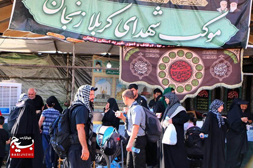 موکب های اوقاف در سامرا و مرز خسروی مستقر می شوند