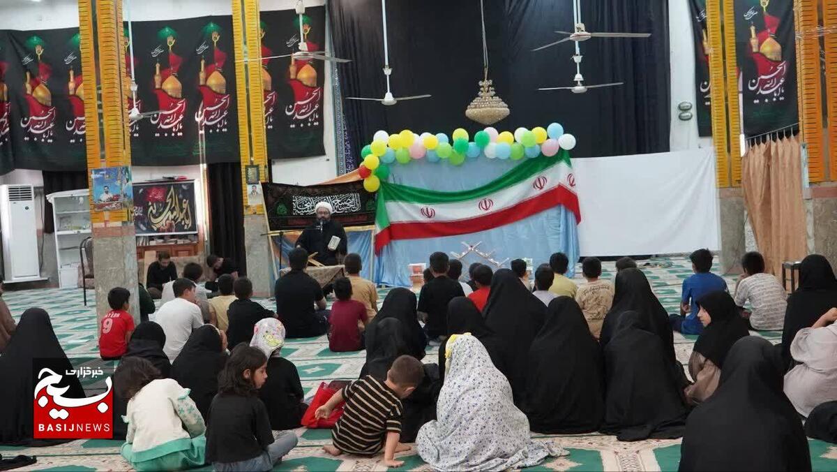 مراسم افتتاحیه دوره نوجوانه‌های صالحینی در شهرستان ایذه