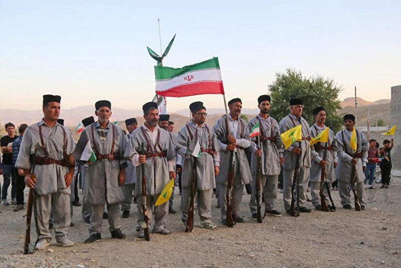 نمایش اقتدار یگان رزم عشایر در اهر