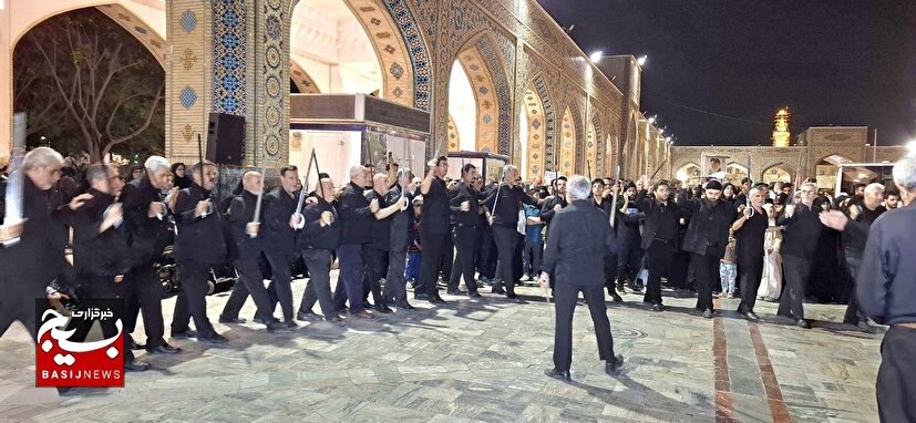 لبیک به ندای عاشورا؛ مشهد مقدس در حال و هوای محرم و عزاداری عاشقان اهل بیت (ع)
