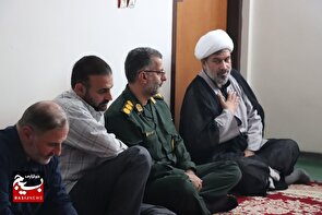 دیدار با خانواده شهید سردار سهیل رستمیان و جانباز دفاع مقدس حاج اسدالله ریاحی