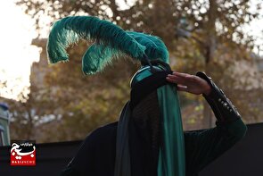 اجرای گروه نمایشی «موعود»، در دهه دوم به همت مسجد و پایگاه بسیج امام رضا (ع)