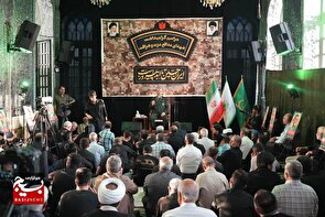برگزاری مراسم گرامیداشت شهدای جنگ تحمیلی ۱۲ روزه، مبارزه با رژیم صهیونیستی استان البرز و شهدای آستان مقدس امامزادگان محمد و سکینه خاتون (علیهما السلام) حصارک