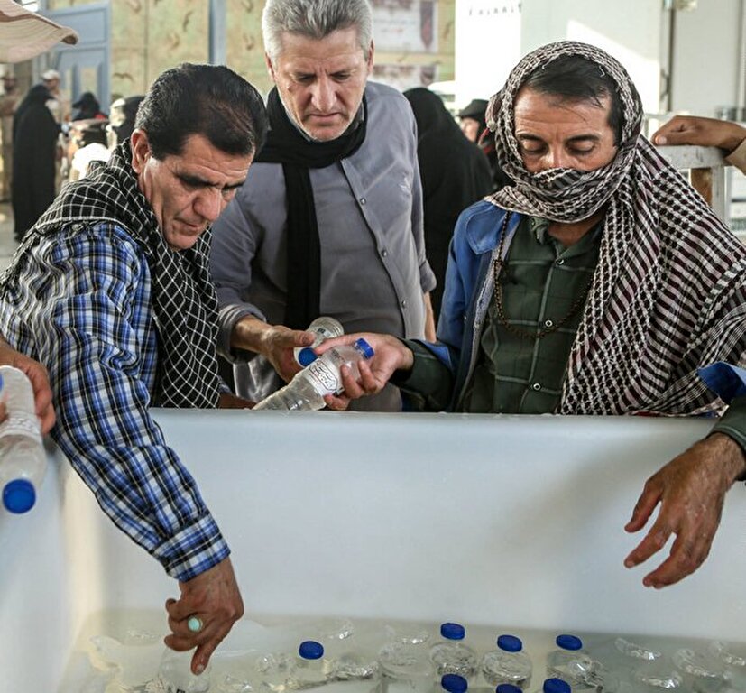 تامین آب پایدار در مرز مهران؛حیاتی ترین نیاز زائران برطرف شد