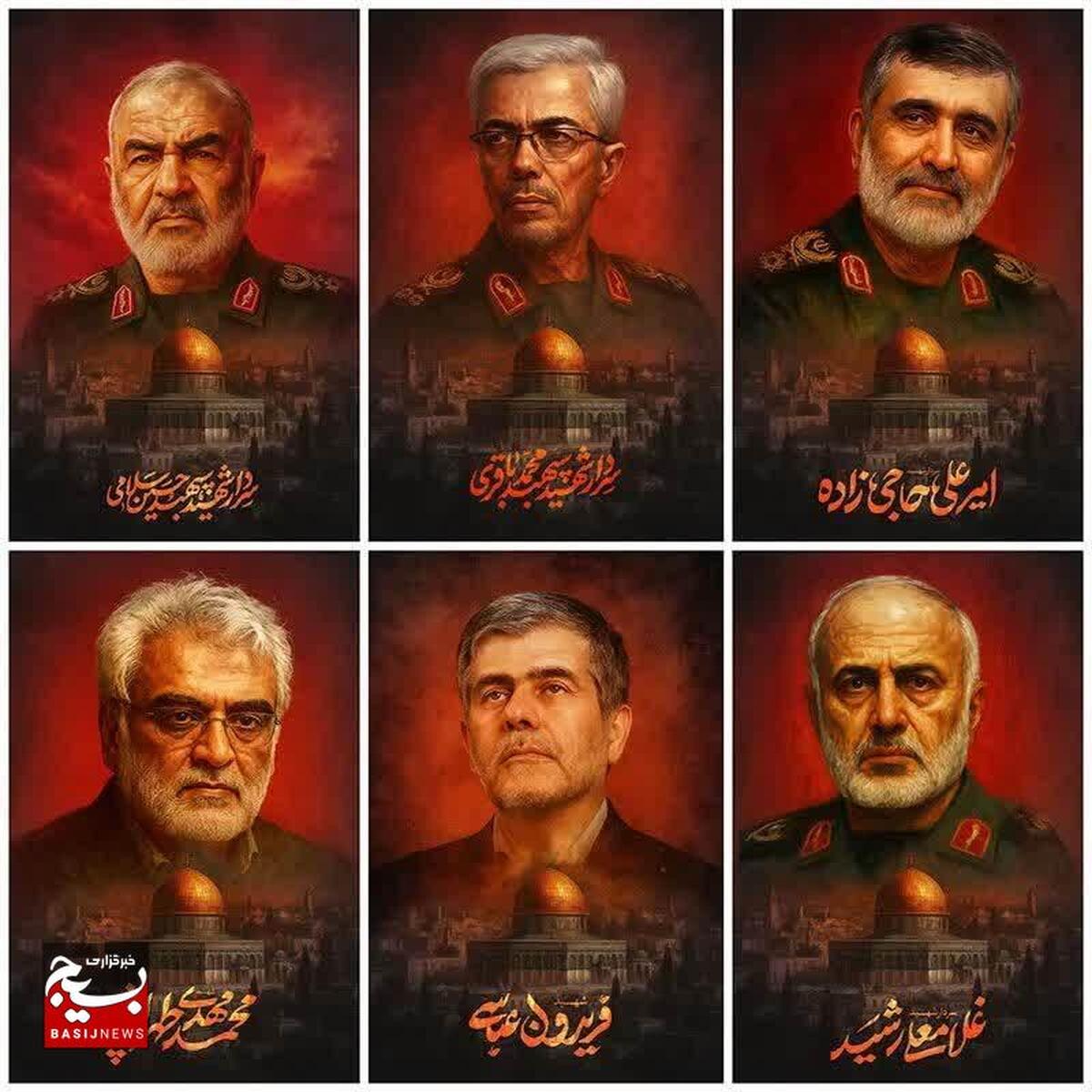 مردانی که روحشان در هر شعله‌ی مقاومت و در هر فریاد 