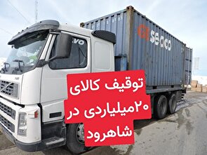 کالای ۲۰ میلیاردی قاچاق در شاهرود توقیف شد