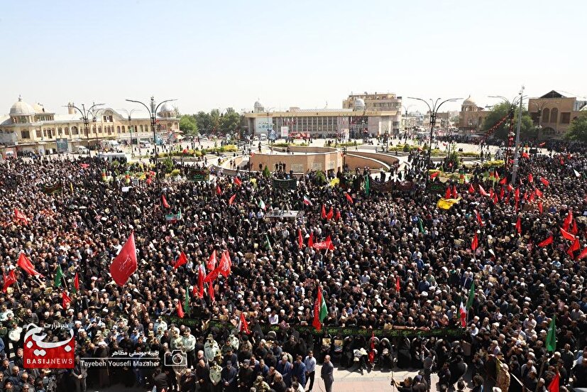 تشییع سپهبد شهید «علی شادمانی»، رفیق خوب خدا در همدان