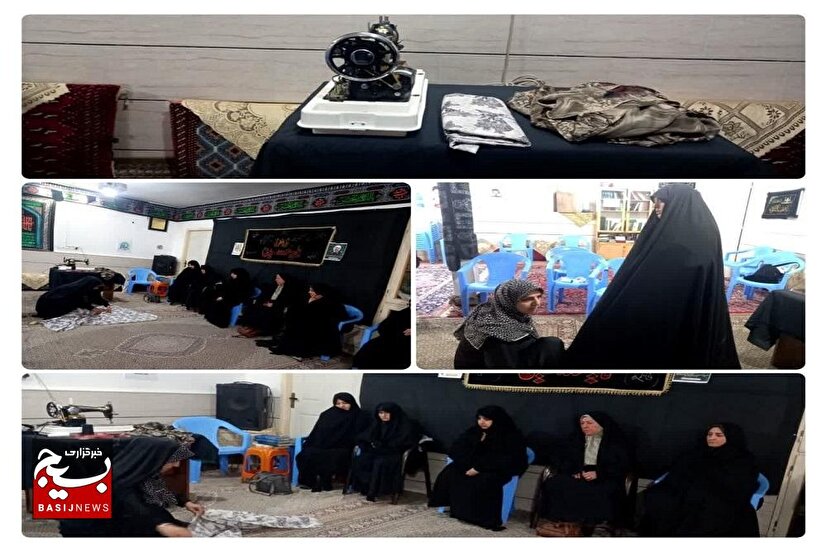 کارگاه آموزشی دوخت چادر در سرخه برگزار شد