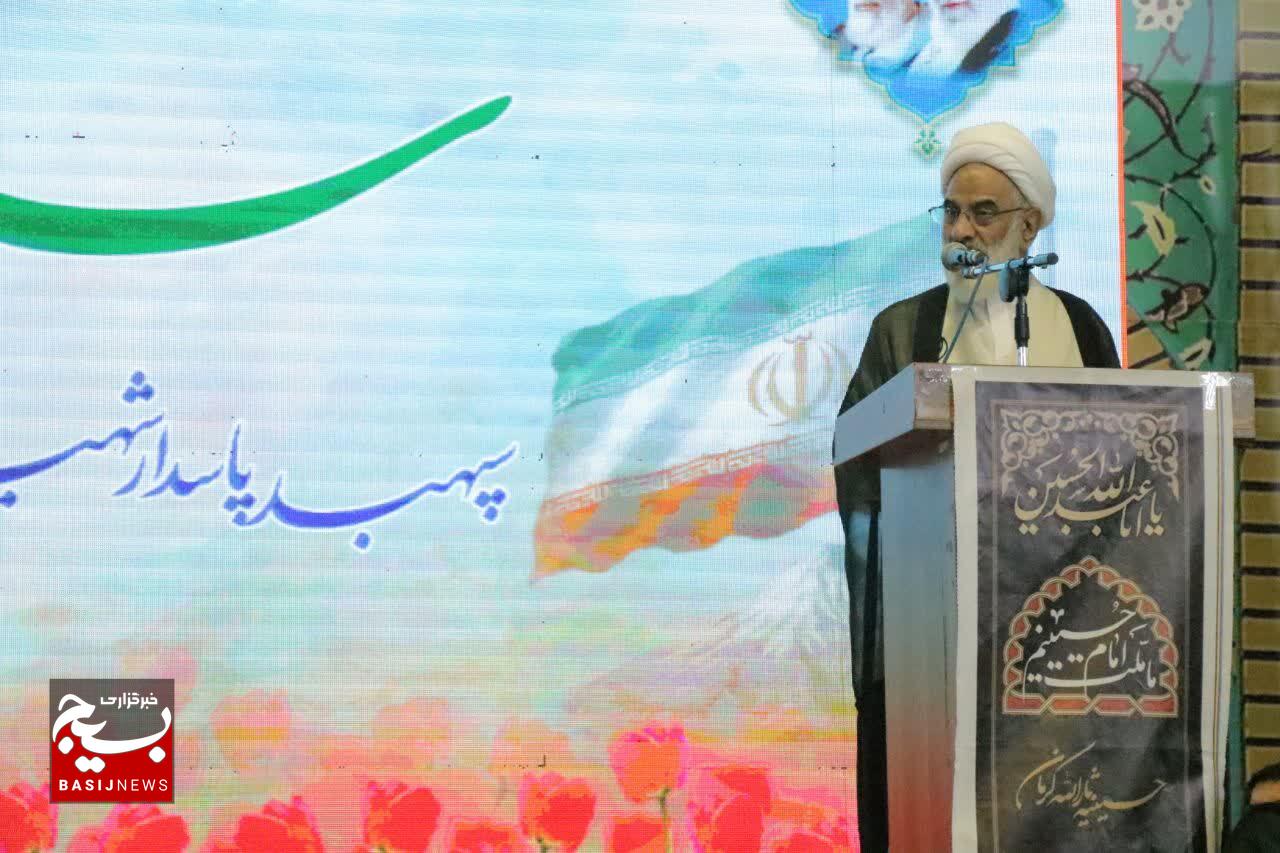 برگزاری مراسم اربعین شهدای اقتدار استان کرمان