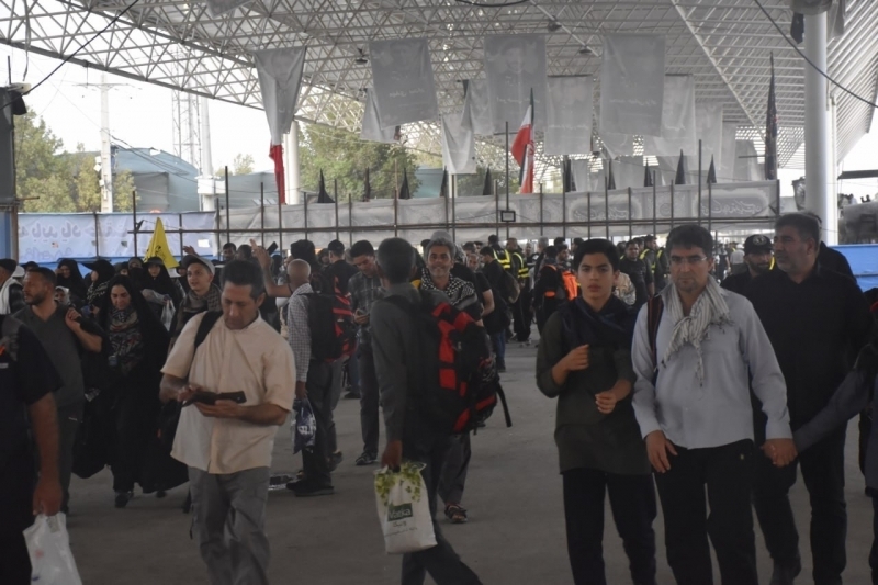 آخرین وضعیت خدمات‌رسانی به زائران در مرز مهران