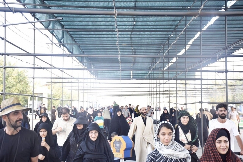 آخرین وضعیت خدمات‌رسانی به زائران در مرز مهران