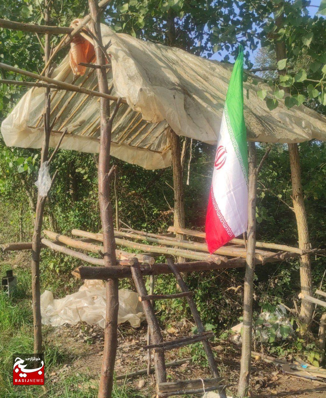 حماسه مقاومت با بر افراشتن پرچم بر خوشه های طلایی برنج