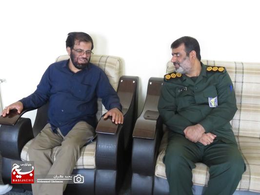 دیدار با روحانی آزاده رضا میرزایی در کنگان