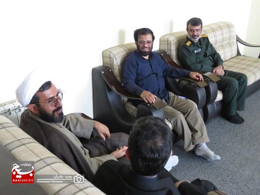 دیدار با روحانی آزاده رضا میرزایی در کنگان