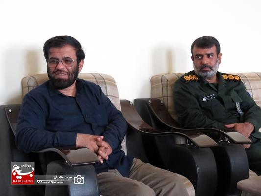 دیدار با روحانی آزاده رضا میرزایی در کنگان