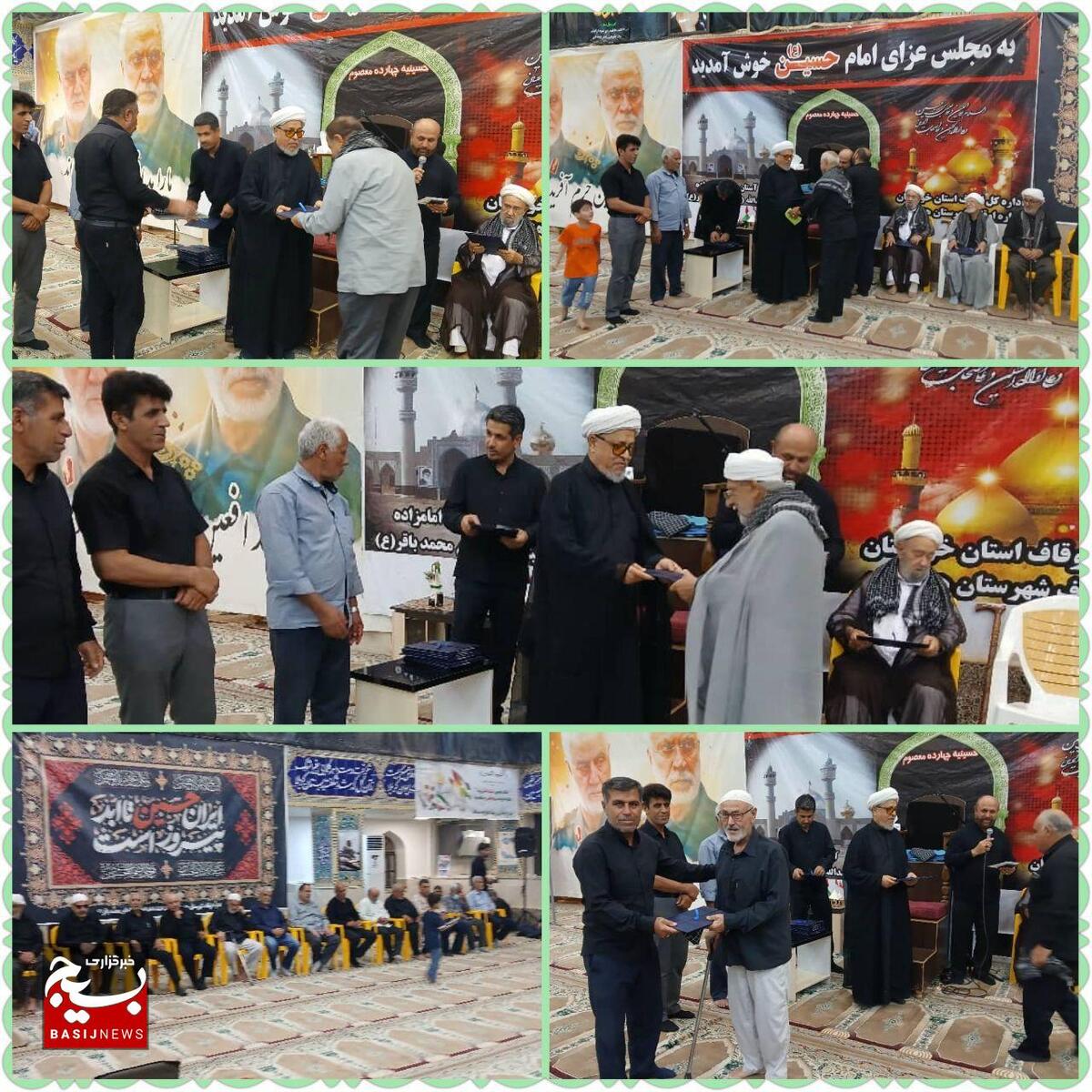 برگزاری آئین پیرغلامان حسینی در امامزاده عبدالله هندیجان