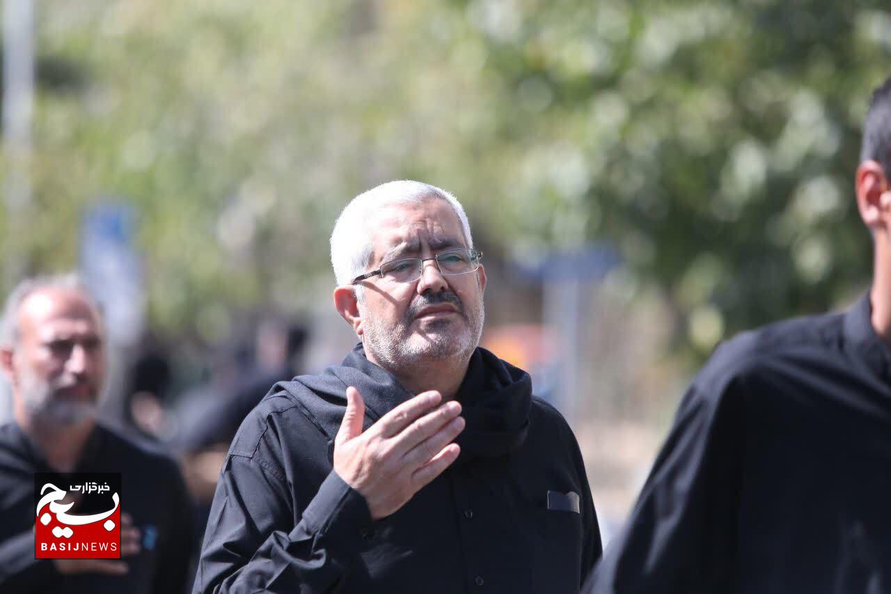 مراسم عزاداری و سینه‌رنی نیروهای مسلح به مناسبت ۲۸ صفر با حضور کارکنان و نیروهای سازمان بسیج مستضعفین