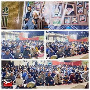 برگزاری چهل و سومین سالگرد شهادت پاسدار محمد امیری در باغملک