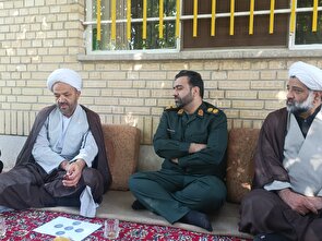 بازدید و سرکشی مسئول نمایندگی ولی فقیه در سپاه حضرت صاحب الزمان (عج) از عملکرد ناحیه نجف آباد