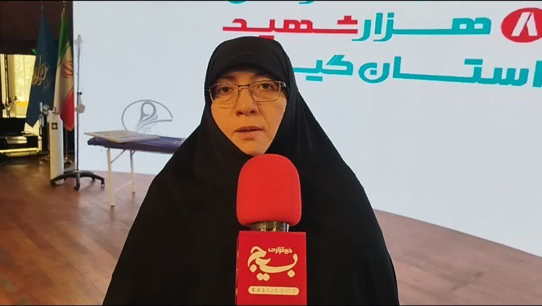 اجلاسیه شهدای زن تجلی افتخار، ایثار و رسالت به‌موقع زنان شهید است 