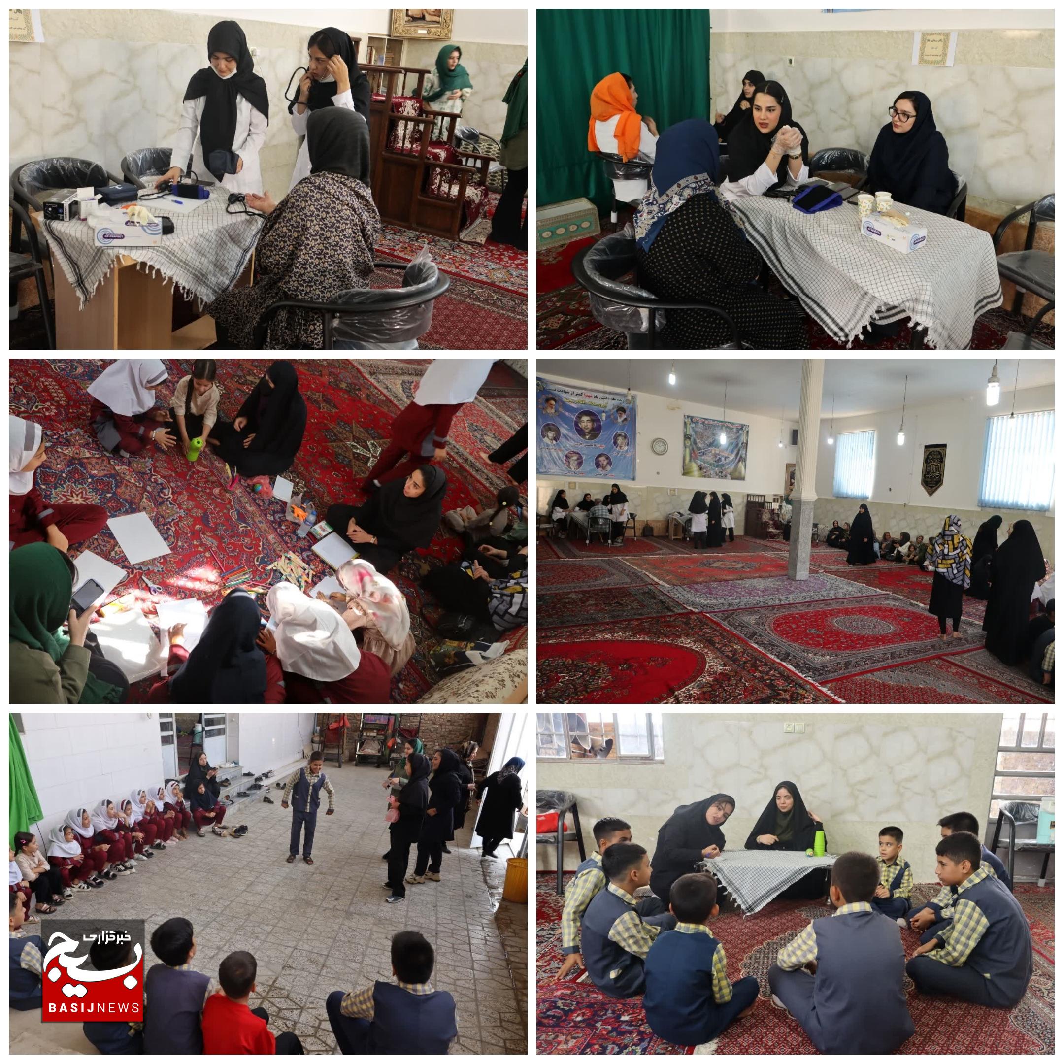 سفیدپوشان بروجردی در خط مقدم خدمت‌رسانی به محرومان