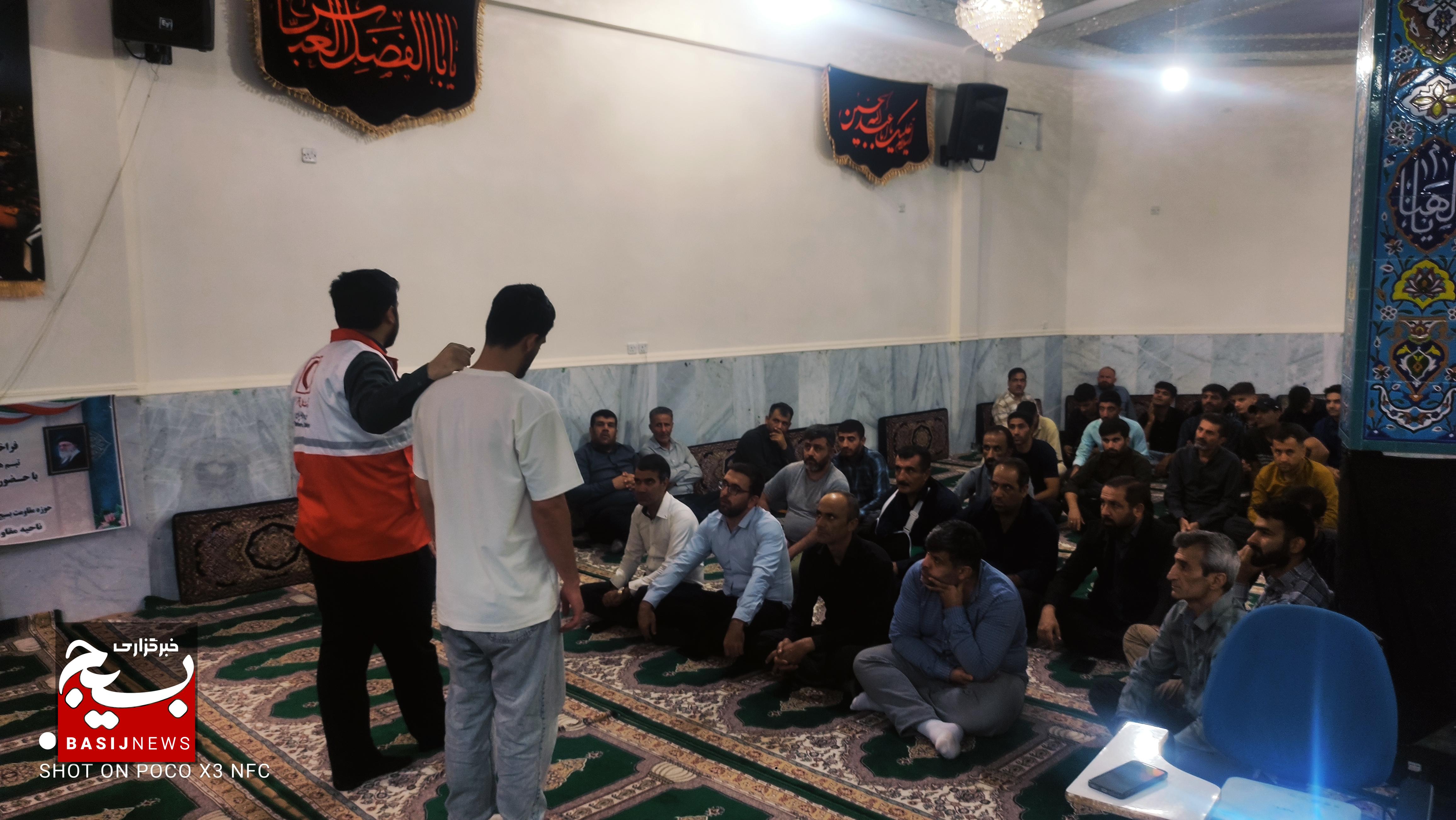شکوه همدلی جهادگران در مسجدسلیمان؛ گردان عاشوراییان بسیج سازندگی به میدان آمدند
