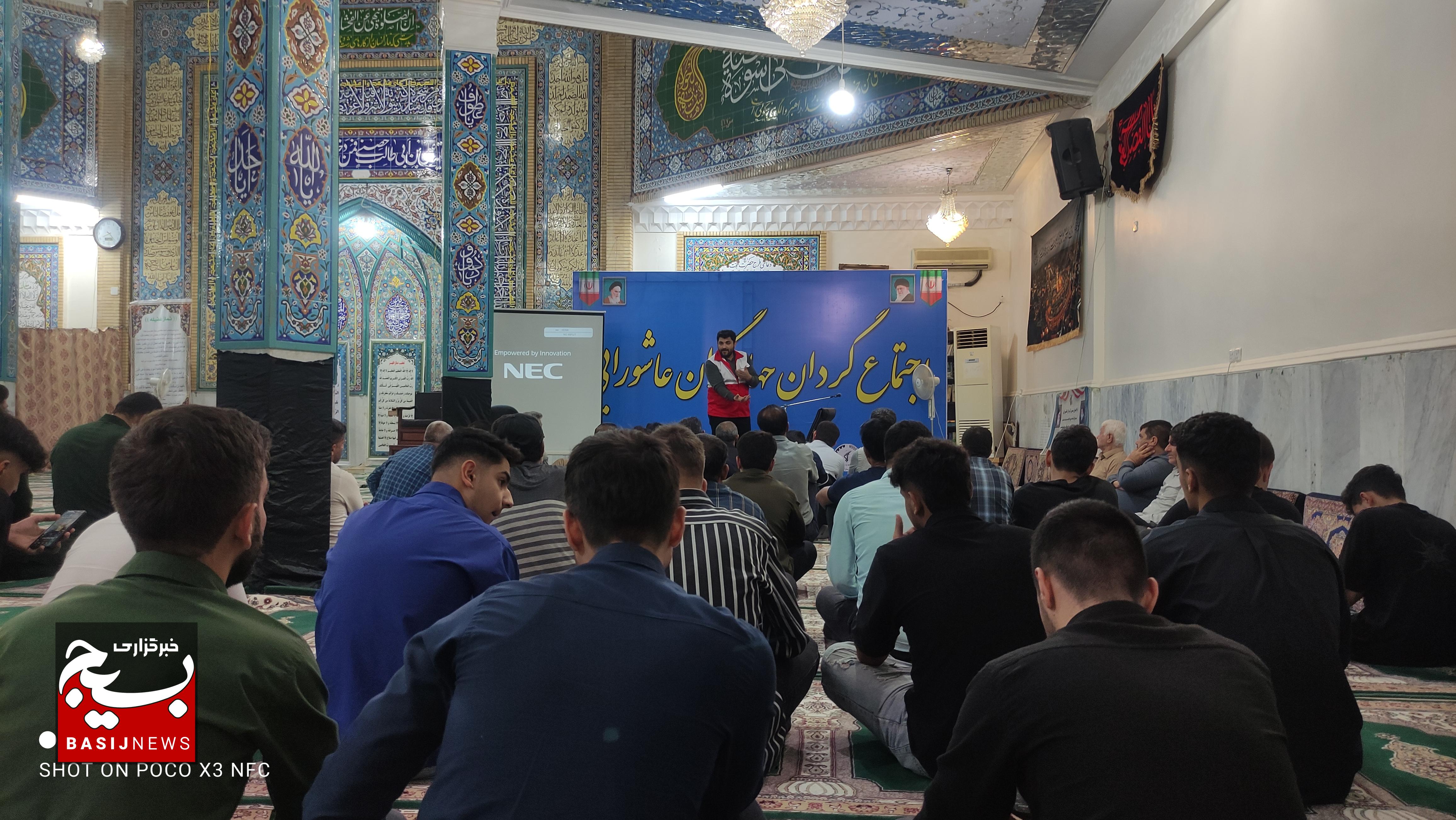شکوه همدلی جهادگران در مسجدسلیمان؛ گردان عاشوراییان بسیج سازندگی به میدان آمدند