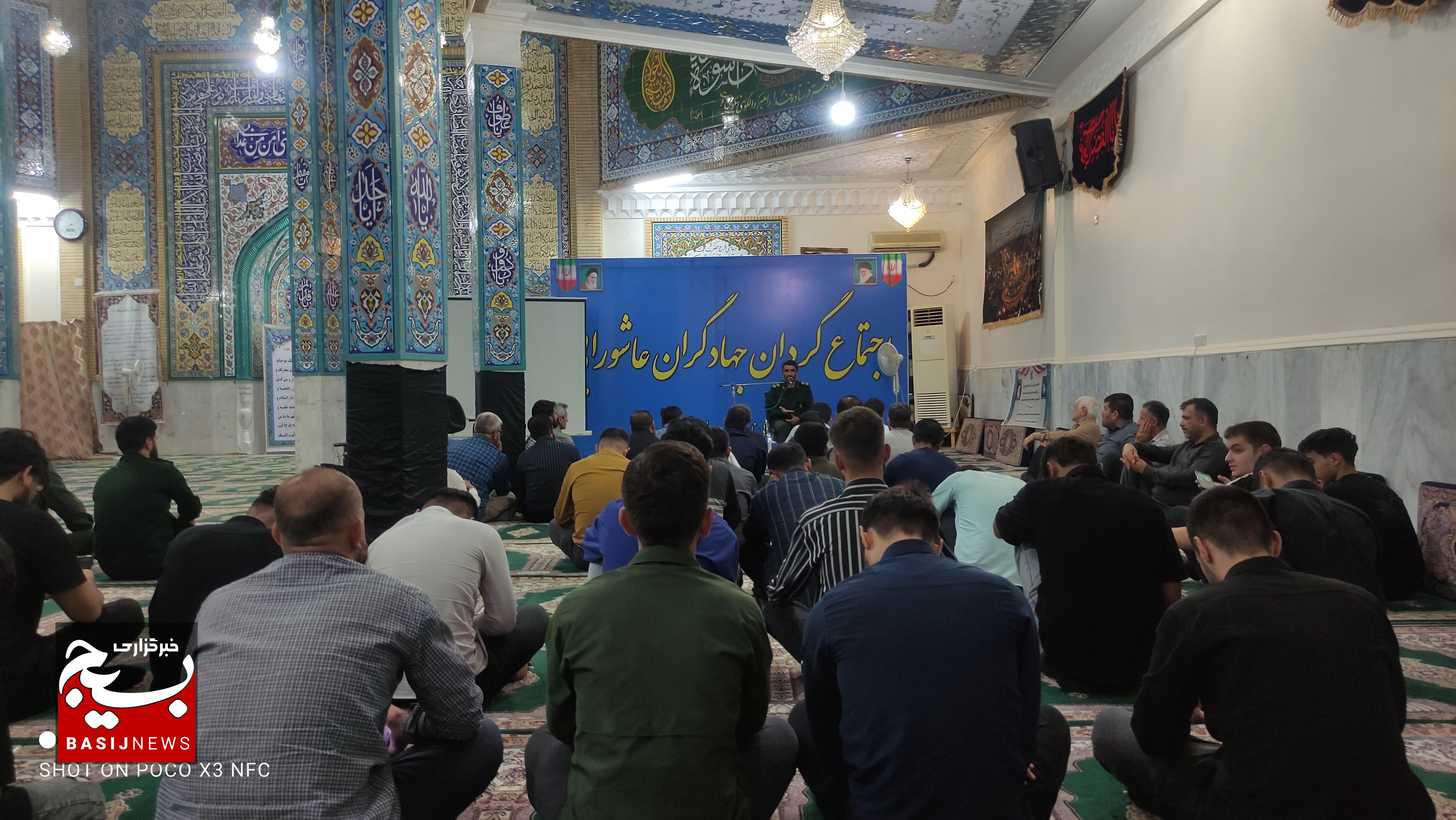 شکوه همدلی جهادگران در مسجدسلیمان؛ گردان عاشوراییان بسیج سازندگی به میدان آمدند