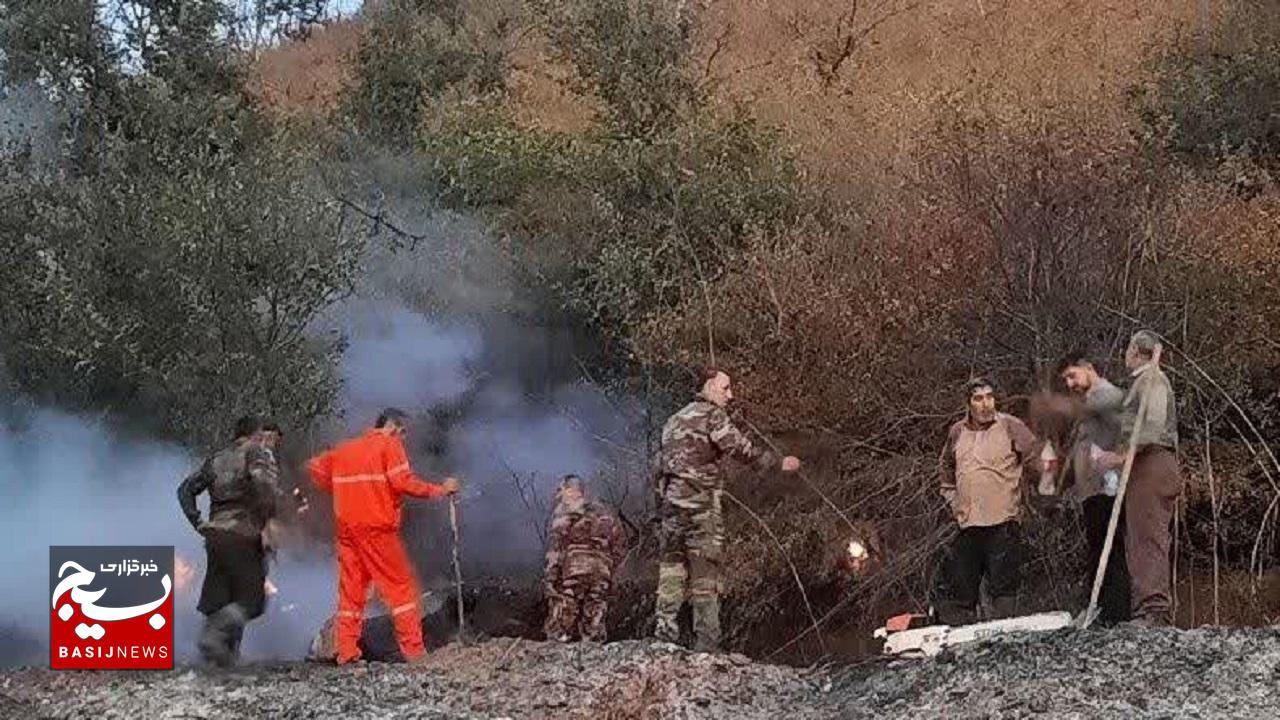 آتشسوزی منطقه حفاظت شده آقداغ خلخال مهار شد آتشسوزی منطقه حفاظت شده آقداغ خلخال مهار شد