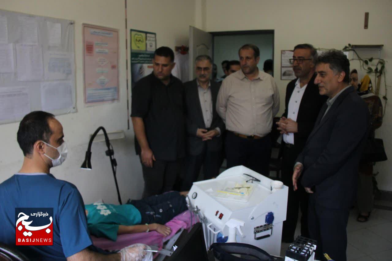 خدمات رایگان پزشکی و دندانپزشکی کاروان مهربانی در رودسر ارائه شد
