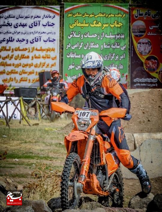درخشش بسیجی قزوینی در مسابقات کشوری موتورسواری