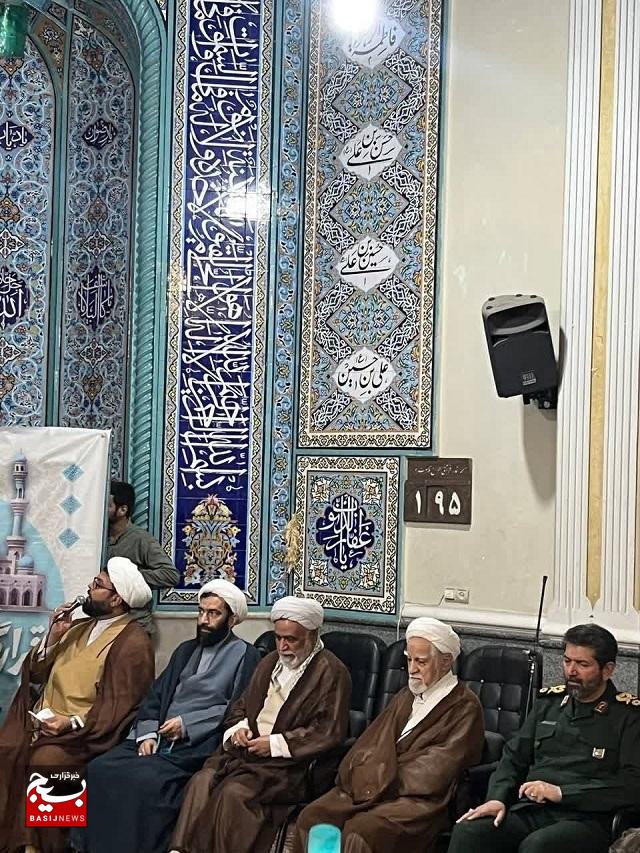 قرارگاه بی قراری  در مسجد چهارده معصوم علیهم السلام برگزار شد