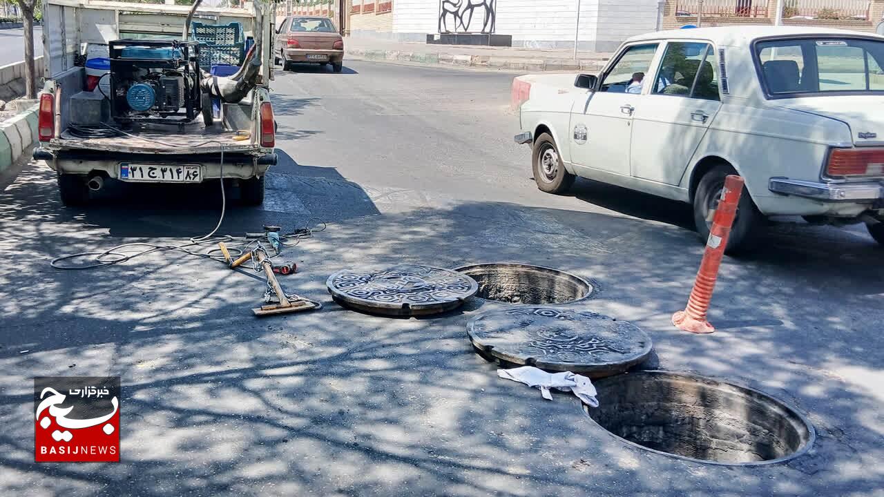 اقدامات پیشگیرانه مخابرات استان سمنان با بازدید دوره‌ای حوضچه‌های مخابرات
