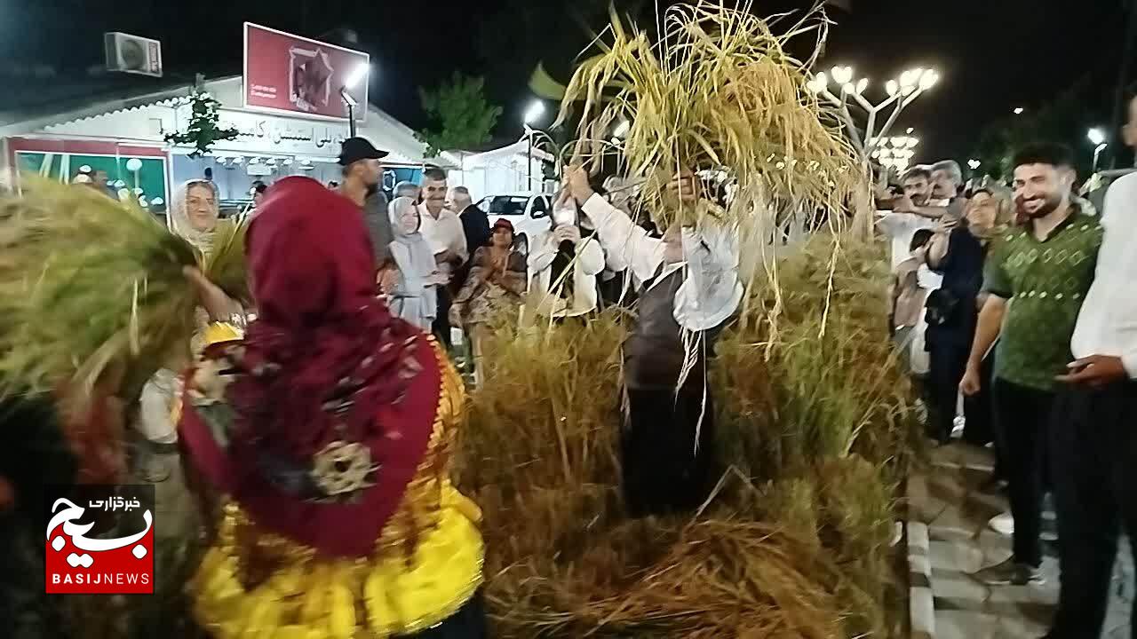 نخستین جشنواره شکرانه برنج، در بندر کیاشهر برگزار شد