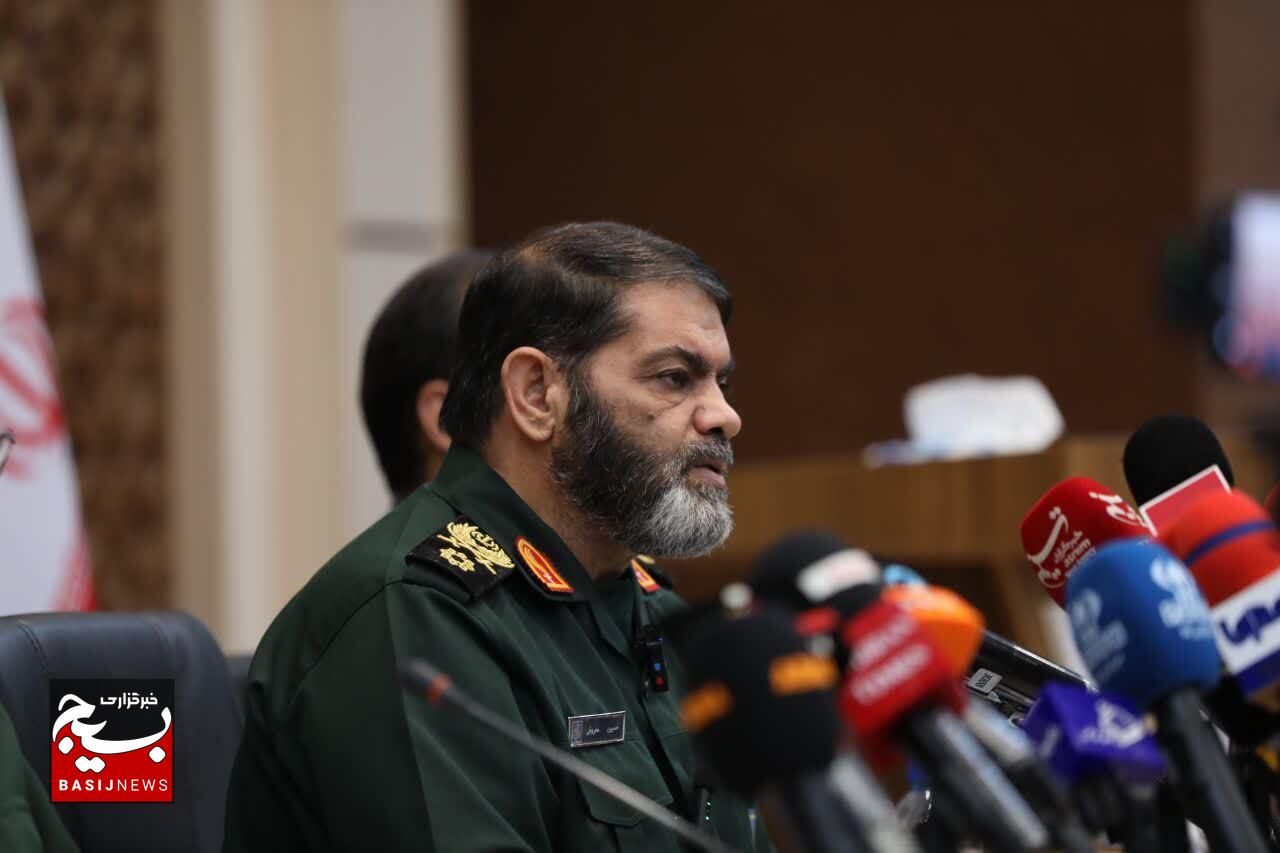 نشست خبری سردار «معروفی» رئیس ستاد گرامیداشت چهل و پنجمین سالروز هفته دفاع مقدس