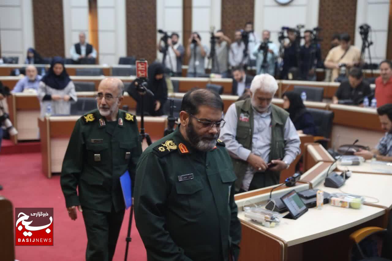 نشست خبری سردار «معروفی» رئیس ستاد گرامیداشت چهل و پنجمین سالروز هفته دفاع مقدس