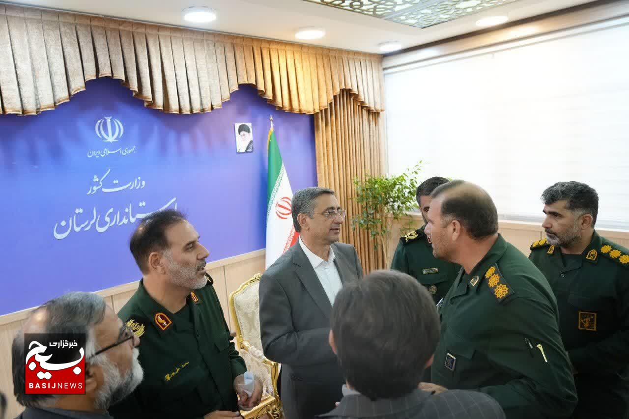 پاسداشت همدلی در روزهای سخت؛ سردار باقری از استاندار لرستان قدردانی کرد