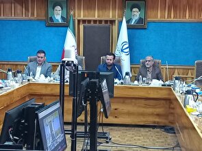 مراسم آغاز رزمایش یک هفته ایی گروه های جهادی تخصصی بسیج ادارات و کارمندان