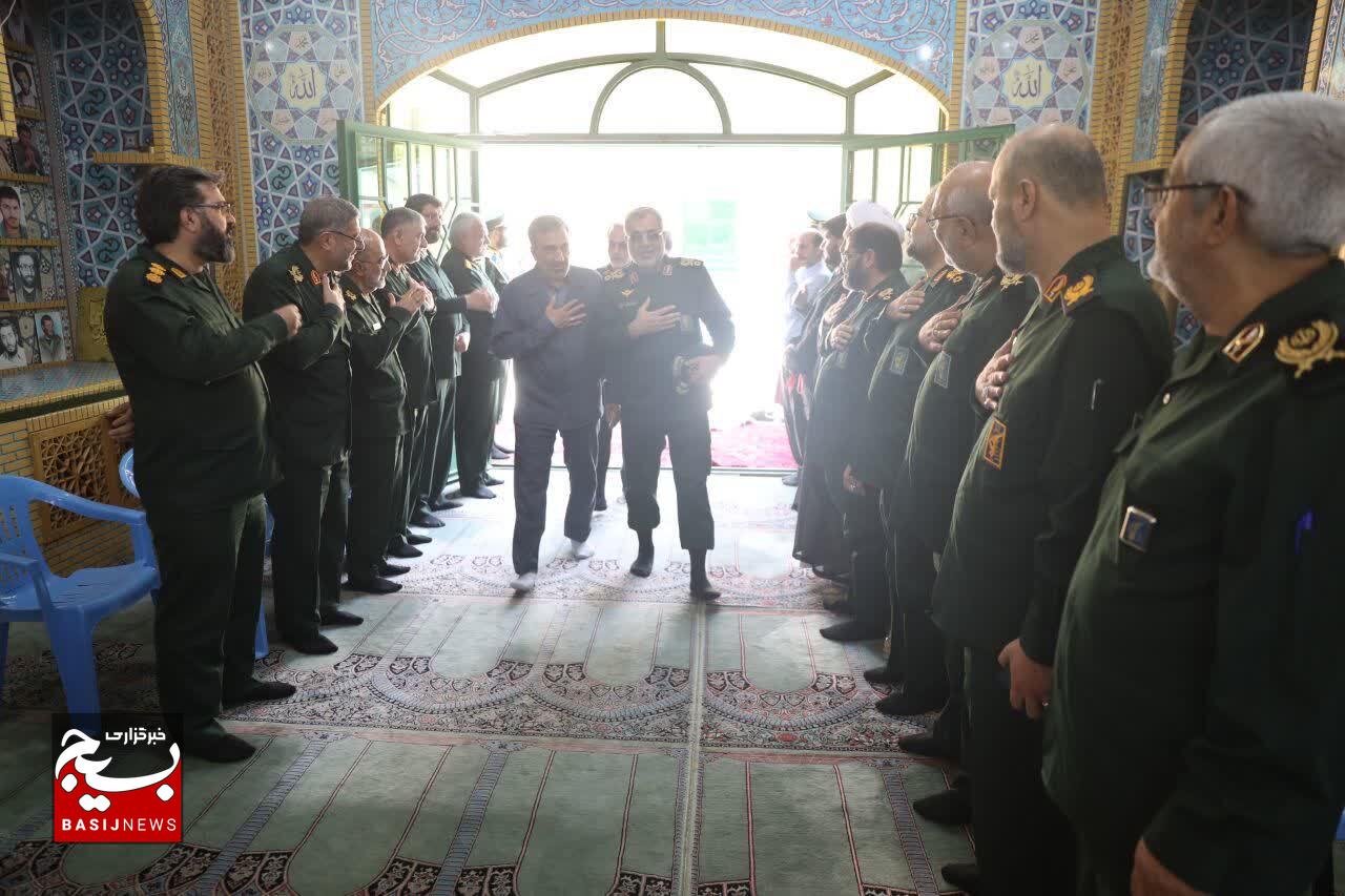 آیین گرامیداشت شهید غیب‌پرور با حضور مسئولان و کارکنان سازمان بسیج مستضعفین
