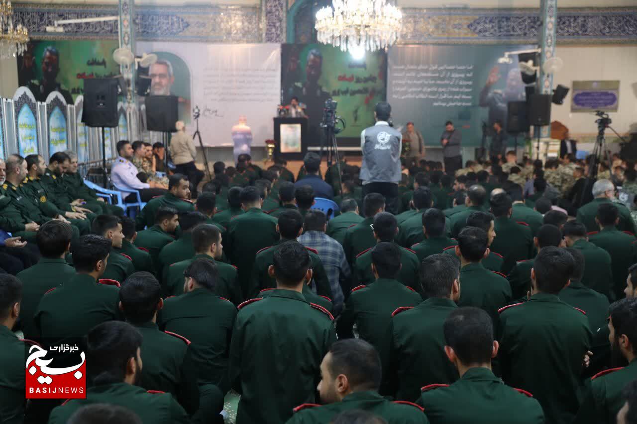 آیین گرامیداشت شهید غیب‌پرور با حضور مسئولان و کارکنان سازمان بسیج مستضعفین