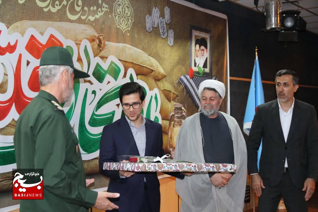 “یاد یاران” در صنعت نفت: تجلیل از سردار فضلی و رزمندگان دفاع مقدس در چهل و پنجمین سالگرد هفته مقاومت