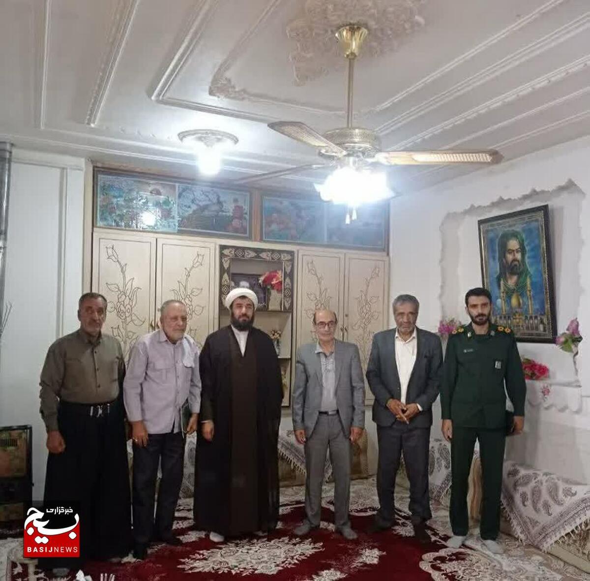 سرکشی از خانواده های معظم شهدا جانباران و رزمندگان باباحیدر