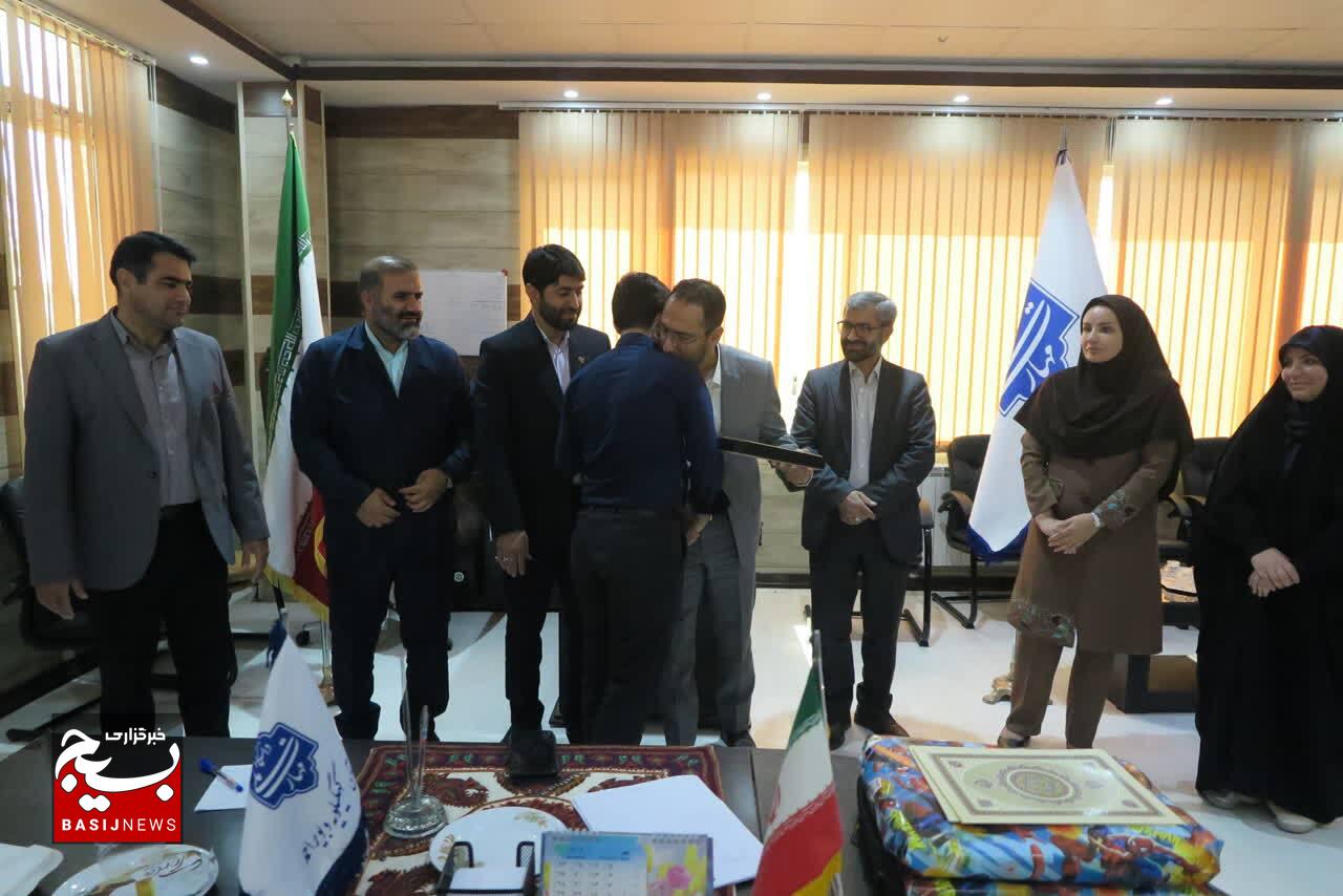 انتصاب مسئولین جدید بسیج دانشجویی دانشگاه های ملی مهارت یاسوج