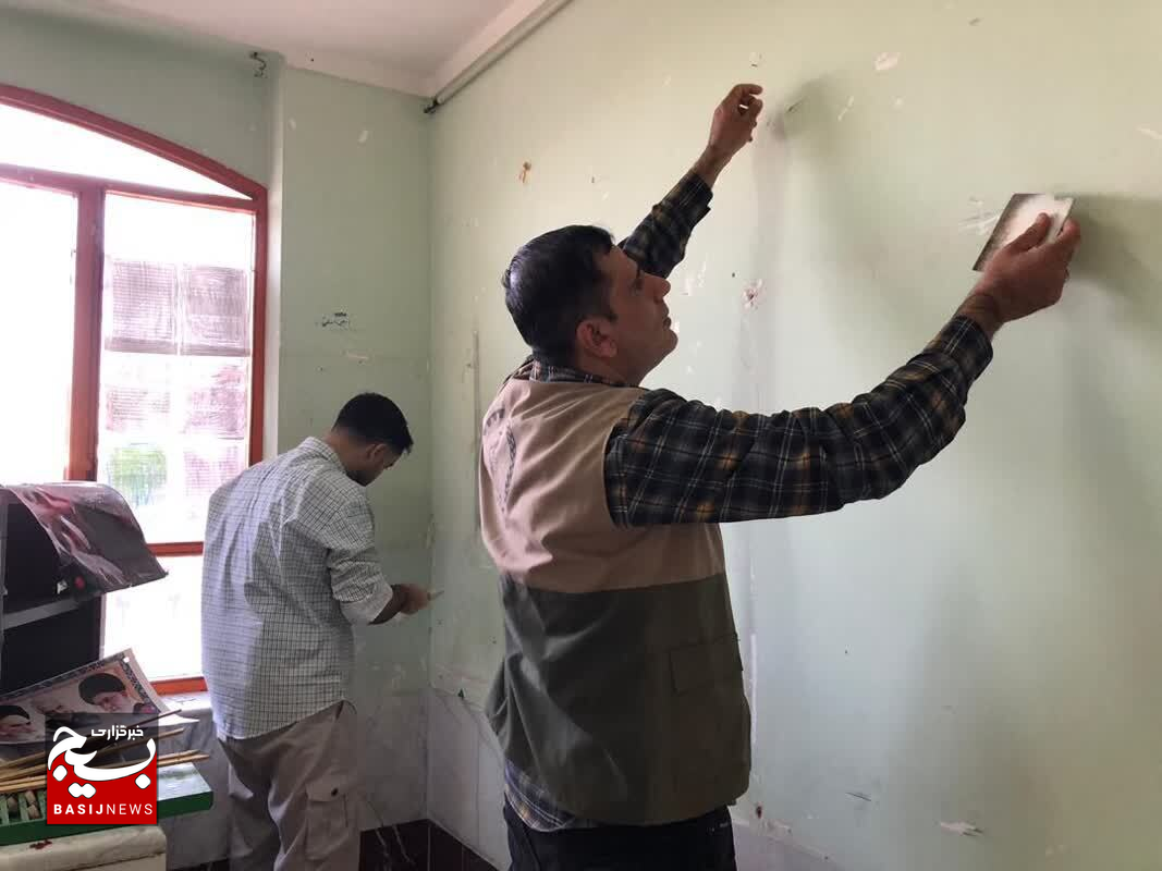 مدرسه شهدای عملیات رمضان روستای گلستان میزبان