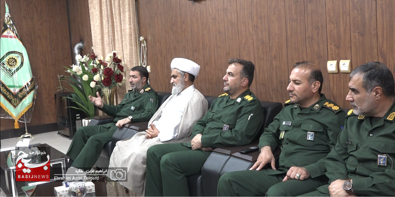 دیدار مسئولان سپاه فتح با فرمانده نیروی انتظامی استان