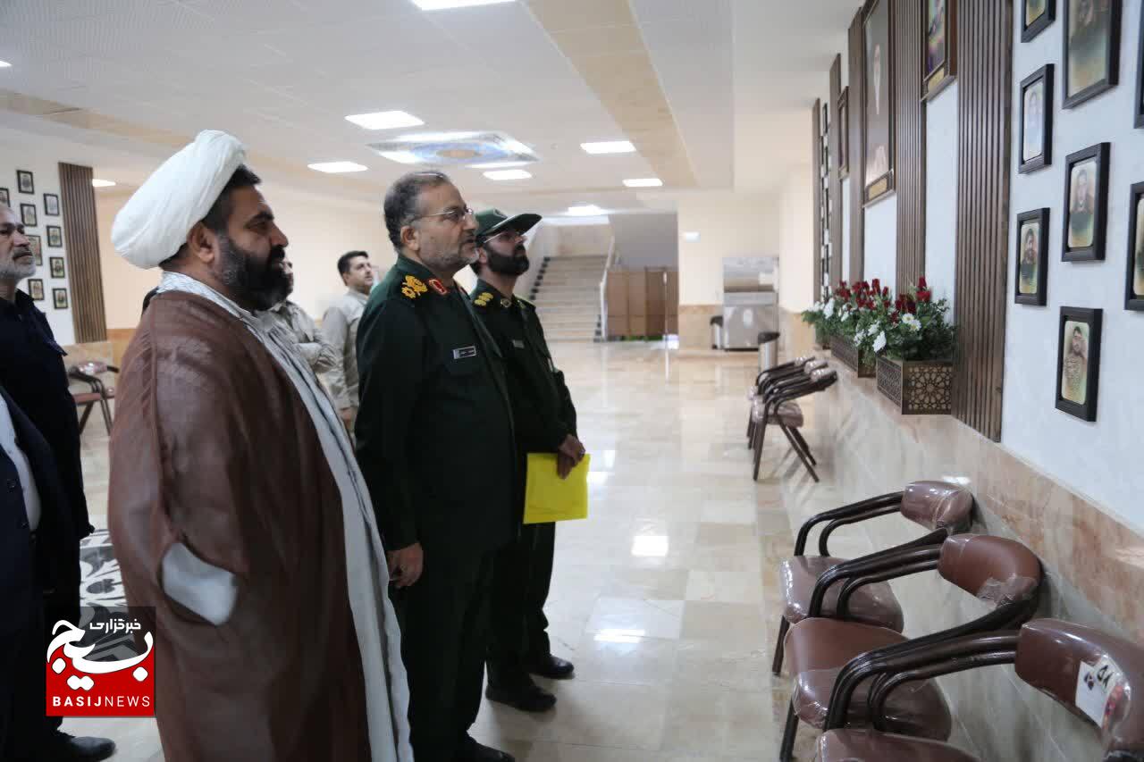 افتتاح مجتمع آموزشی شهدای بسیج با حضور رئیس سازمان بسیج مستصفین در مشهد مقدس