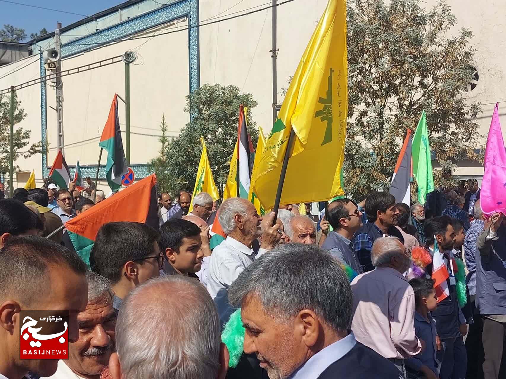 فریاد حمایت از غزه در کرمان؛ راهپیمایی جمعه نصر برگزار شد